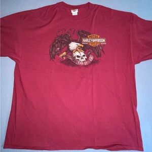 Harley Davidson San Antonio graphic shirt